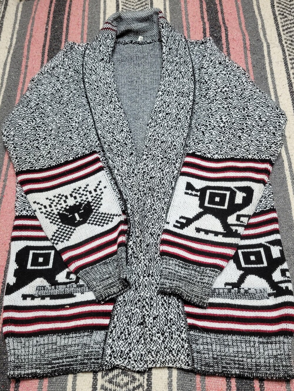 cowichan style cardigan sweater like monica dutton wears in yellowstone
